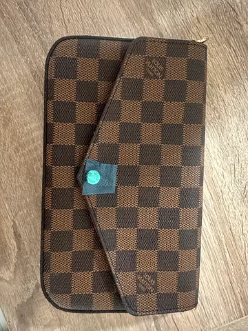 Master copy 1:1 Louis Vuitton Pochette Félicie - Damier Ébène (3-in-1)