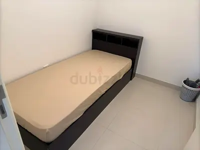 Single Bed (Black) + Mattress – Only 250 AED!