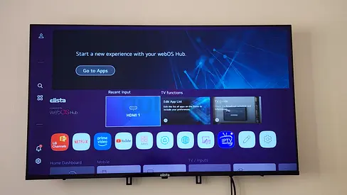 Elista 55-Inch Smart TV with webOS