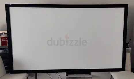 Elite Screens 100inch home theatre projection screen with blackout border