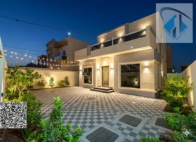 Villa with registration included, at the lowest price on the market, opposite Sheikh Mohammed Bin Zayed Road. Freehold ownership at a negotiable price