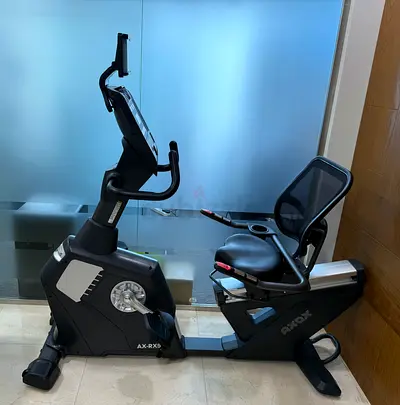 AXOX Recumbent Exercise Bike for Cardio Workouts