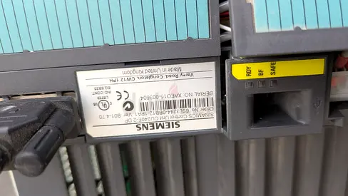 Siemens industrial control/drive module - used, removed from rack