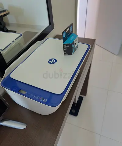 HP Deskjet Ink Advantage 3700 all in one printer along with black and white cartridge- dubai South