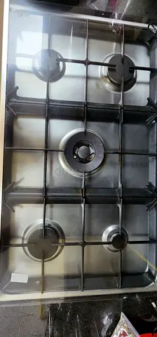 4-Burner Gas Stove for Efficient Cooking