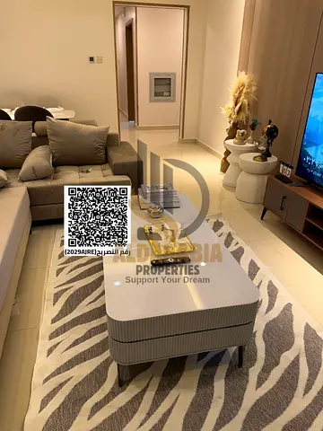 🏢 شقة مفروشة بالكامل للإيجار الشهري | أبراج غلفا – الراشدية 1 ✨