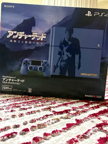 PS4 limited edition Japan exclusive uncharted 4