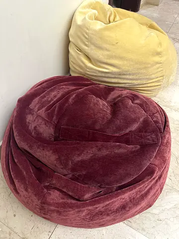 2 Bean Bag Chairs