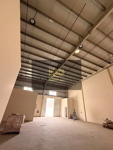 Warehouse2,500 sq ft space in Umm Al Quwain, 13 kW power, AED 75K yearly, ideal for storage or business, practical location with easy access.