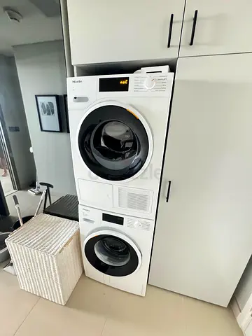 Miele Stackable Washer and Dryer Set