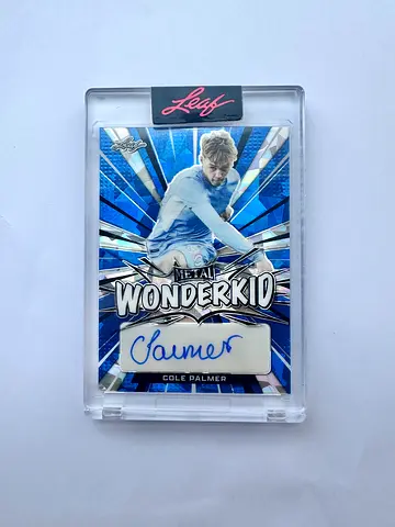 Cole Palmer Autograph 14/20 Metal Wonderkid