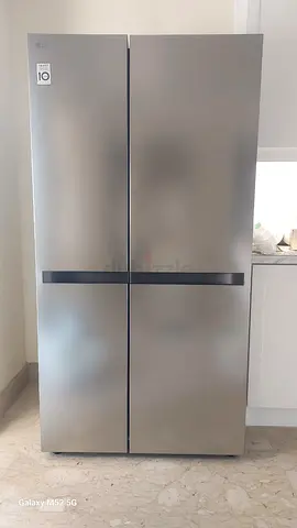Lg side by side door refrigerator