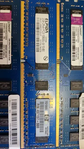 High Performance RAM Memory Modules 2x 4gb ddr3 abd 4x 2gb ddrr3