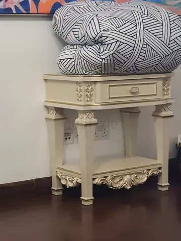 Side table night stand antique look