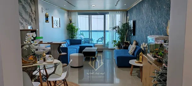للبيع بعجمان – أبراج الكورنيش تاور فرصة استثمارية وسكنية مميزة في أحد أرقى مواقع عجمان، شقة فاخرة بإطلالة بحرية مباشرة داخل أبراج الكورنيش، تجمع بين ا