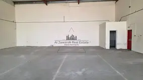 Warehouse for rent in Umm Al Quwain Modern Industrial Area, directly on the main road.