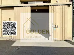 Prime 2,200 sq ft warehouse with 22 kW power, main road frontage and parking in Ajman Industrial Are