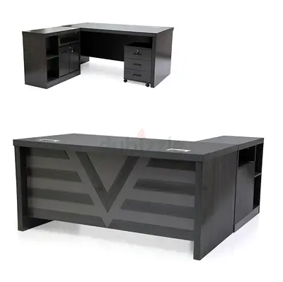 New 160 × 80 Cm L Shape Office Table