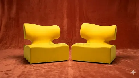 Modern Yellow Lounge Chairs