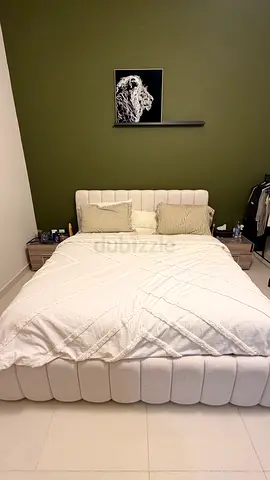 King Size Bed Set - Like New (2 Months Use)