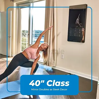 40-inch Echelon Reflect Smart Mirror Display for Home Fitness and Décor