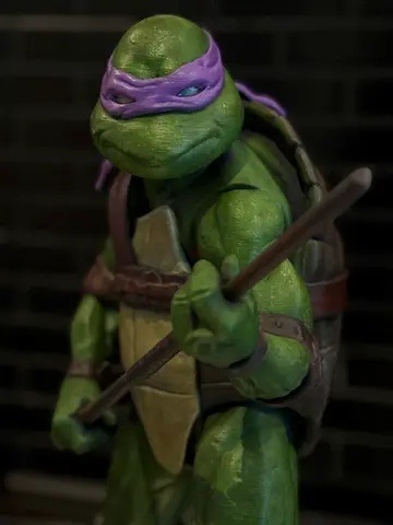 Teenage mutant ninja turtles 1/6 scale 3d printed statue