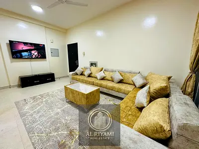 شقة غرفة وصالة مفروشة للإيجار الروضة 3 عجمان