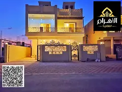 For sale: Villa near the mosque. One of the most luxurious villas in Ajman. Super deluxe constructio