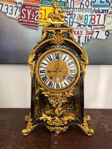 Antique Paris  Charles Le Bon mantel clock