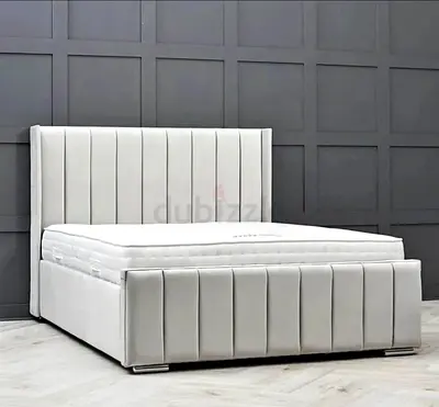 Brand new luxury king size fully customisable bed with soft Valvet Fabric