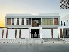 One of the most luxurious villas for sale in Ajman, with spacious areas and extremely luxurious fini
