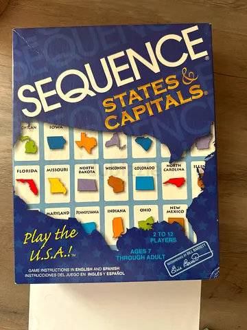 Sequence States  Capitals Game