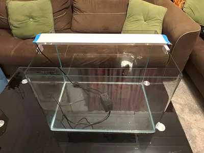 Aquarium with RGB Light for Sale Just AED 100