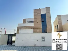Luxury 4BR master villa for rent in Al Helio, Ajman. Spacious design, prime location, 98K yearly, 4