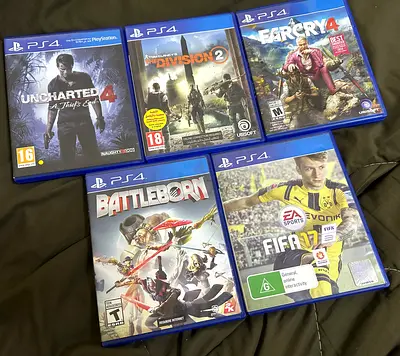 Collection of PS4 Video Games