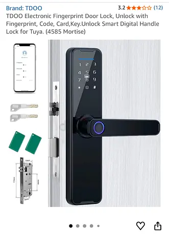 🔐 Smart Digital Door Lock for Sale – Good Condition!