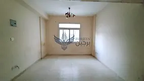 Spacious studio apartment available in the prime location al butina for family split ac central gas