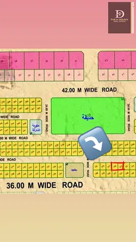 For sale in Sharjah Al-Sahma area 2 pieces of land next to each other Residential land Plot Area : 2967 feet Permit: Land +2 Free ownership for a