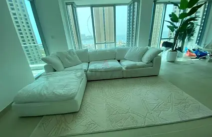 Cloud marina home feather filled sofa with footstool