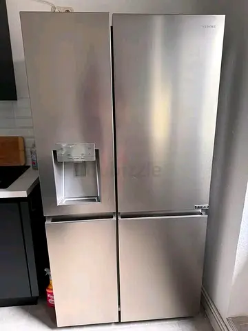 Hisense Stainless Steel Refrigerator with Ice Maker