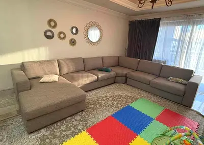 In excellent condition home centre eterno ushape sofa