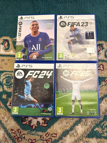 FIFA 22, 23, 24, 25 PS5 Prices in description