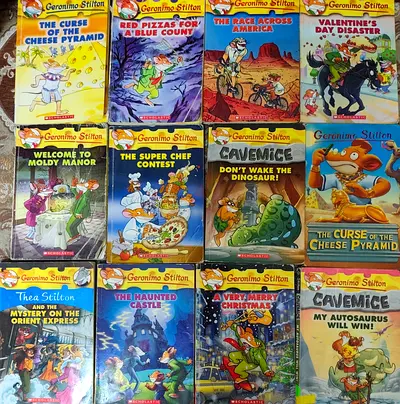 GERONIMO STILTON BOOKS