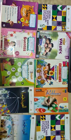 Grade 5 Textbooks of Sharjah Indian School