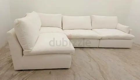 Home center feather 🪶 filled modular sofa