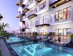 Studio Apartment with Sound System for Sale in Binghatti Hillcrest Dubai 364 Sq.ft Premium Finish Fl