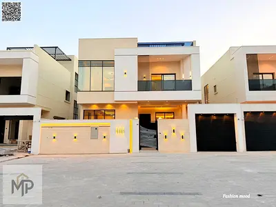 Villa for sale | ajman| al zahia area | 5 master rooms, majlis, 2 halls, maid room| freehold | negotiable price.