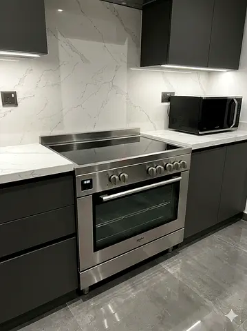Whirlpool 90 X 60 cm, 5 Burners electric Ceramic cooking range  Grey MODEL ACM9414V/IX