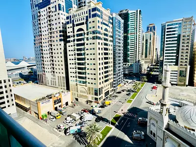 OPEN VIEW LAVISH 2bhk WITH BALCONY,WARDROBE (Gym,Pool free) 6 cheques payment