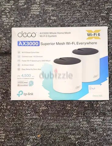 TP-Link Deco X55 AX3000 Whole Home Mesh WiFi 6 - Sealed Box
